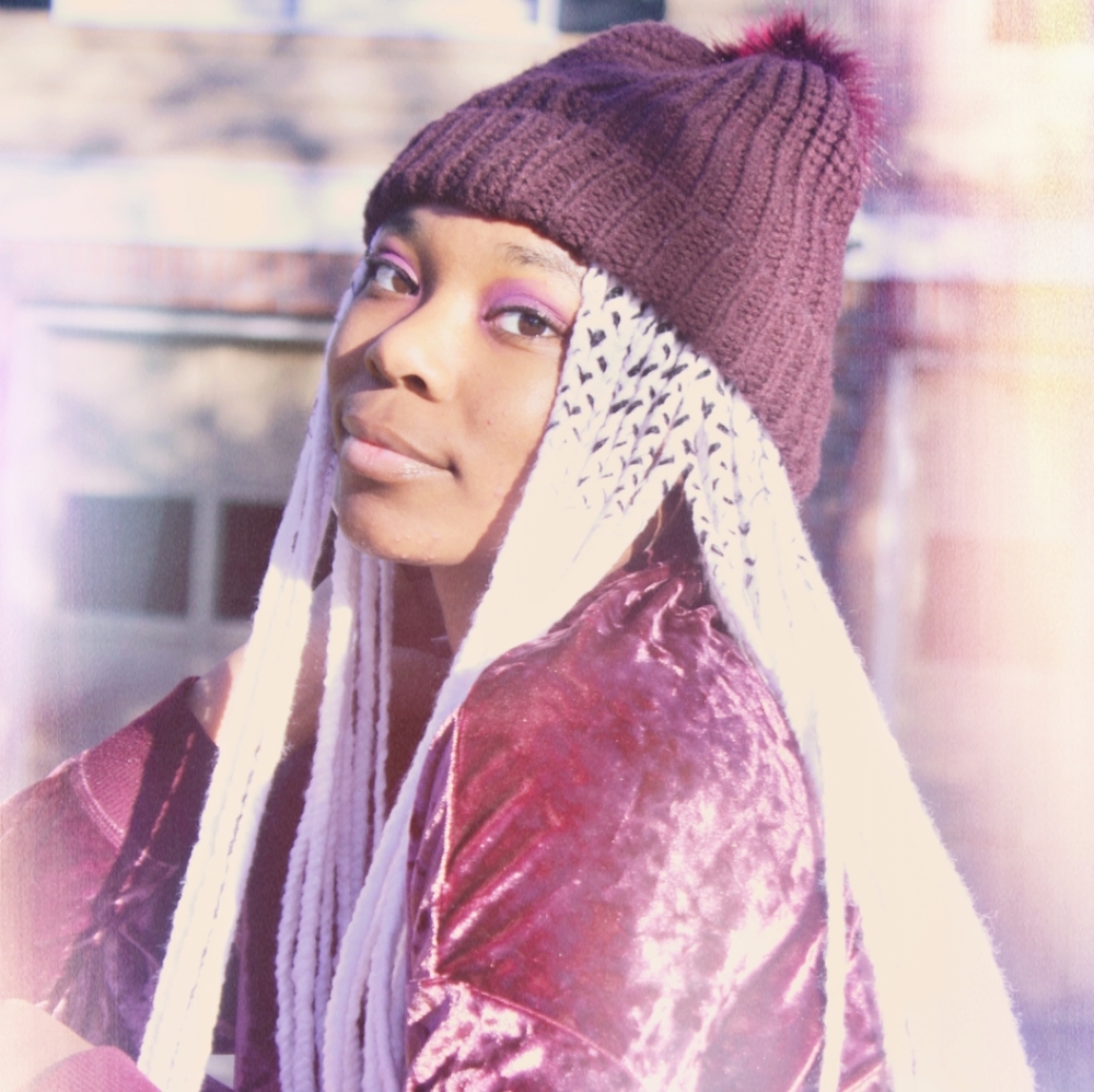 Purple Beanie